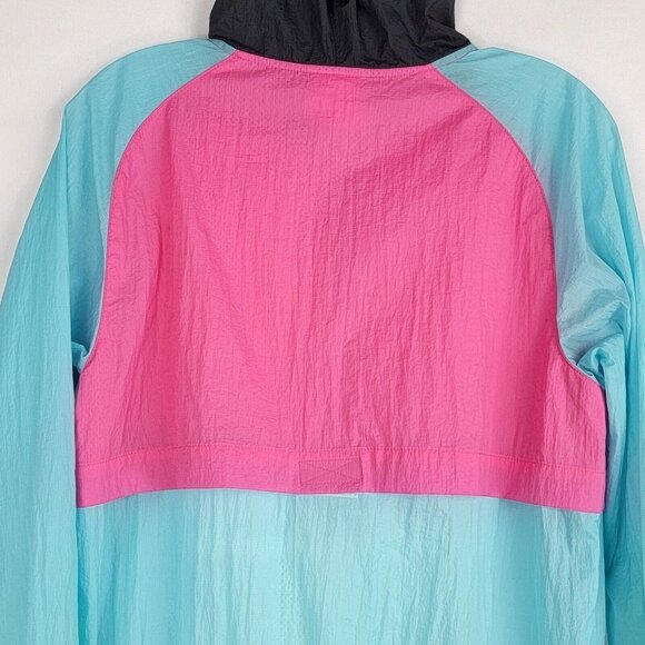 Champion Mens Packable Manorak Colorblock Windbreaker Jacket Size Small Pullover - Picture 9 of 16